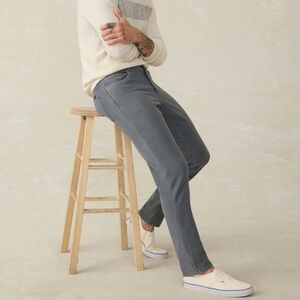 Faherty Gray Men's Pants